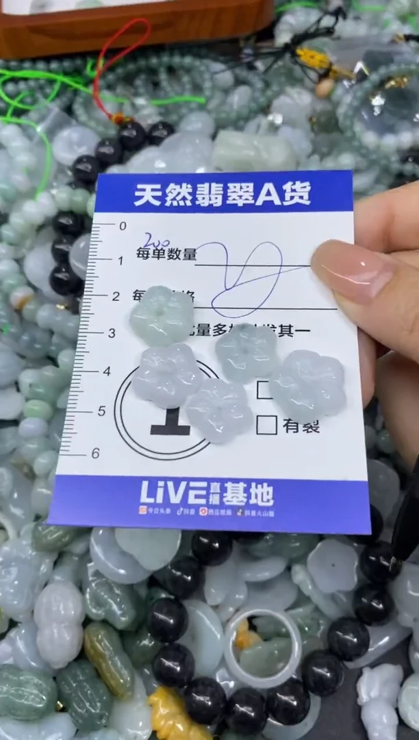 颈饰未镶嵌翡翠天然翡翠A货批量多样性发一件