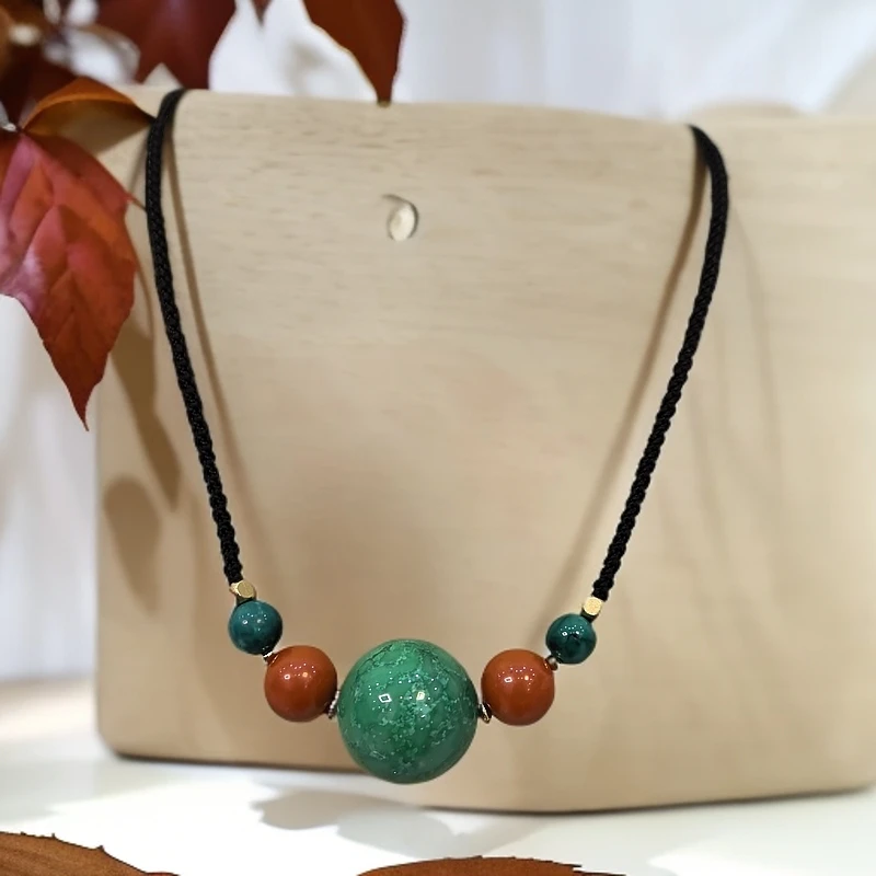 非金属树脂项链 〖乌兰家精选〗古典风格◇锁骨链