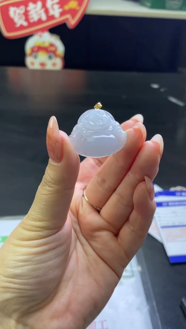 【闪购商品】翡翠颈饰18K金镶嵌颈饰