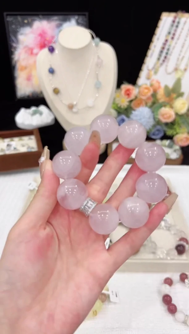 水晶手串未镶嵌天然水晶 多样性发货发其一 颜色微差