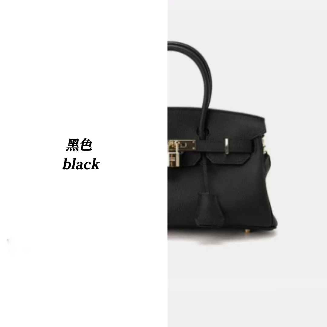 KHONGYE横版真皮Togo纹定制矮版新款轻奢单肩手提包女士百搭时尚