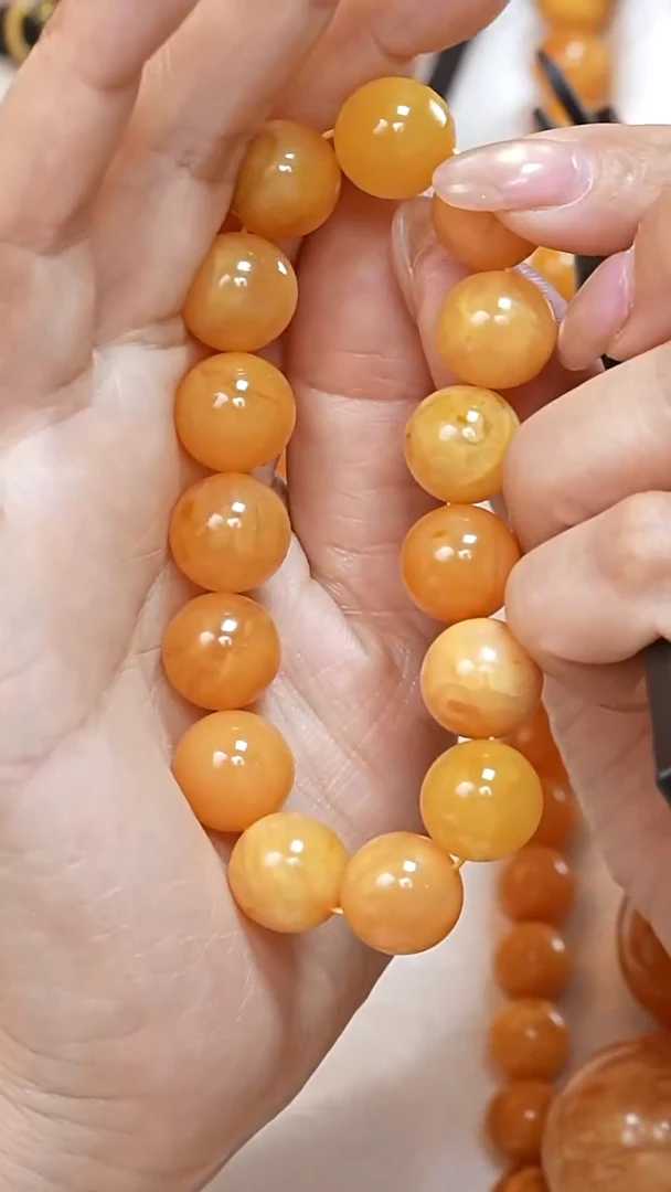 蜜蜡颈饰未镶嵌7162天然蜜蜡珠宝奇石云端妖孽全部保真