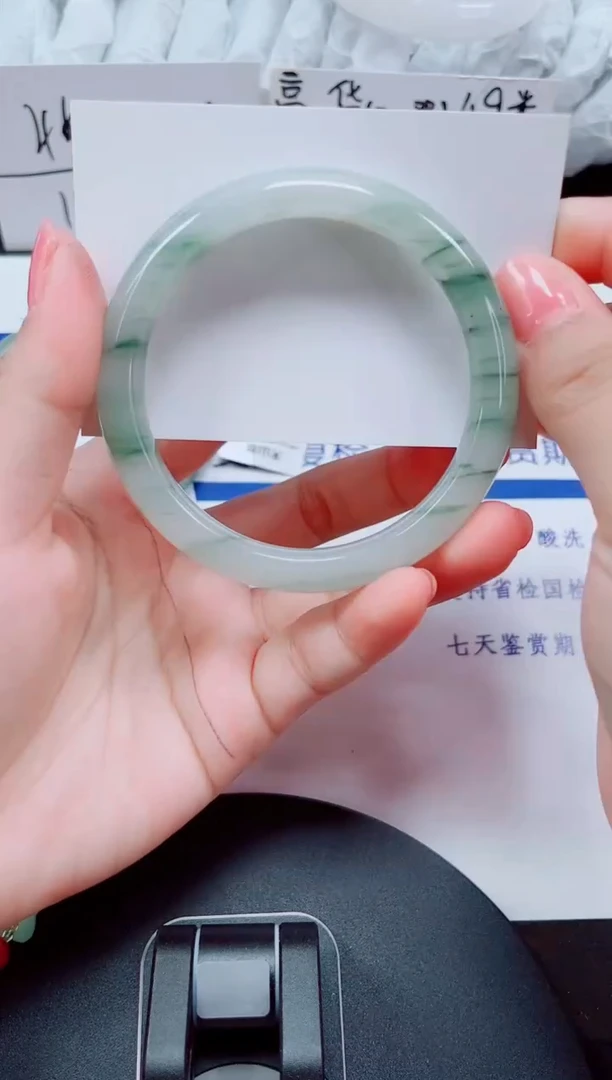 未镶嵌手镯石英质玉64-59/60