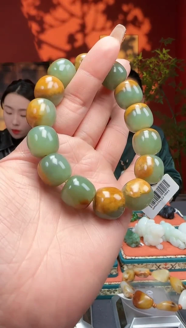 【闪购商品】和田玉手串未镶嵌手串卡16