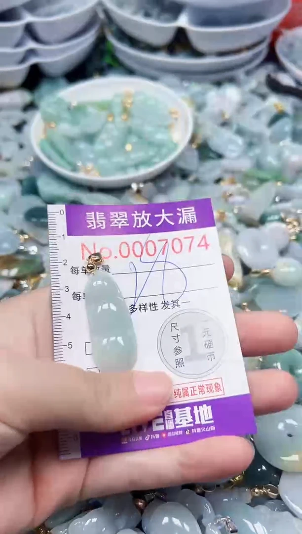 颈饰未镶嵌翡翠7074