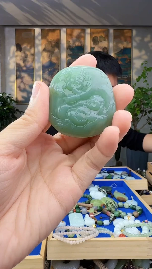 未镶嵌和田玉挂件拍一发一