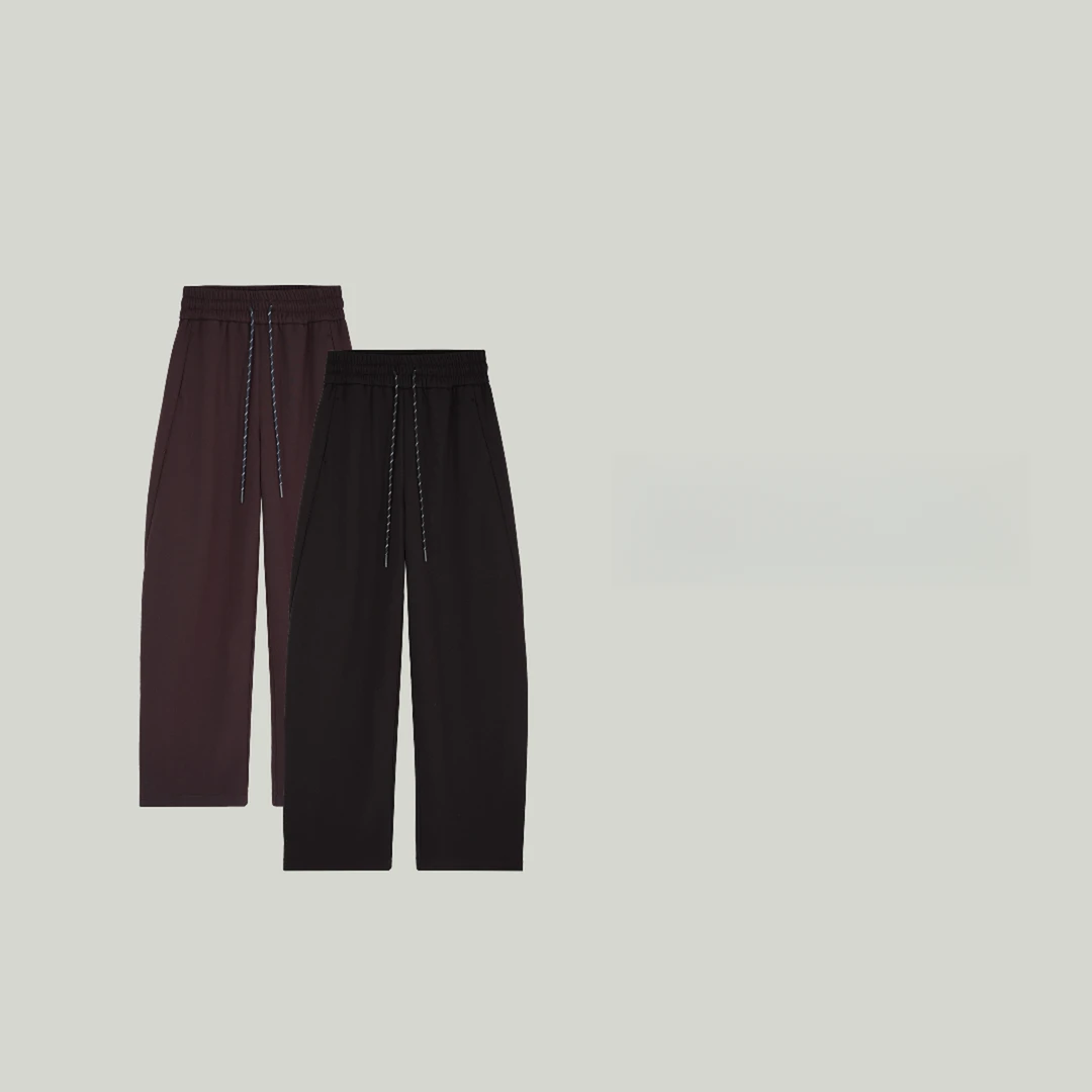 诗妮歌24AW定制 | 【墨尔本】极致松弛感老钱休闲裤秋冬休闲百搭