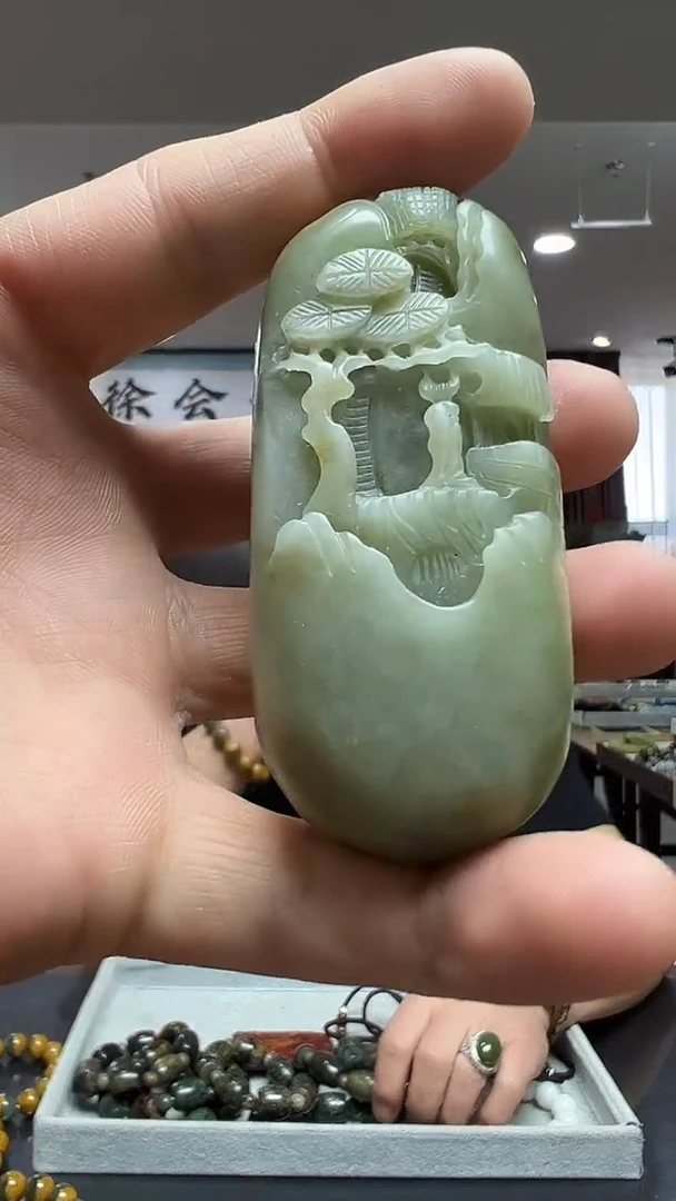 未镶嵌和田玉把件多样性发货其中发一