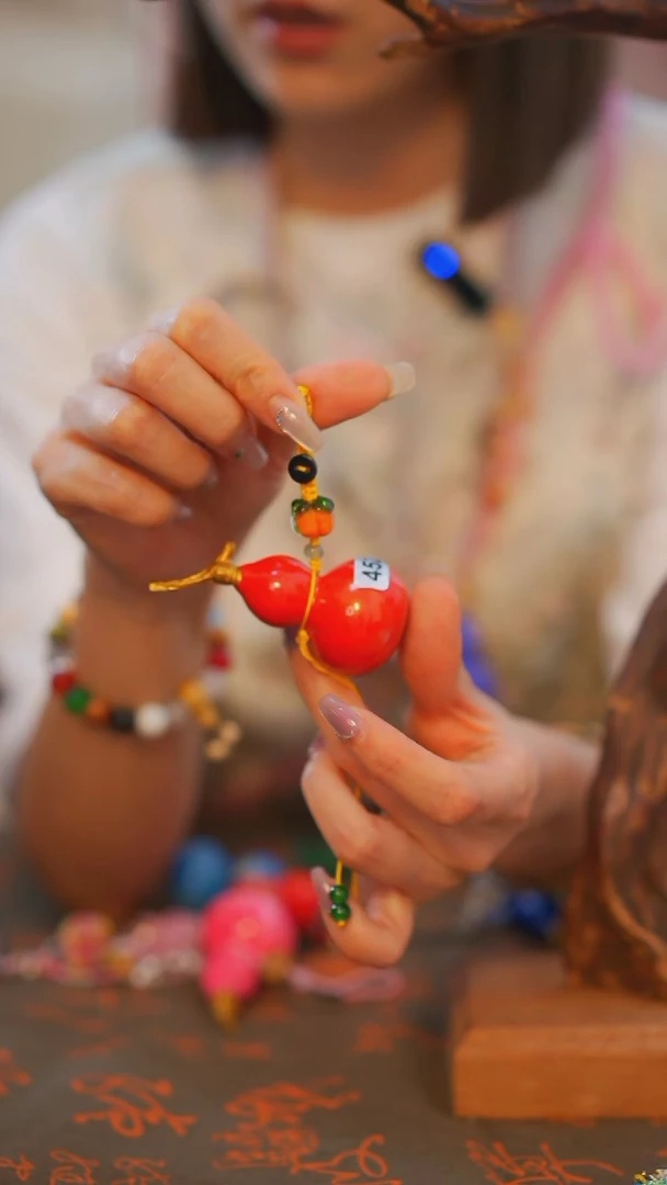 452非遗漆手艺工天然葫芦文玩福禄