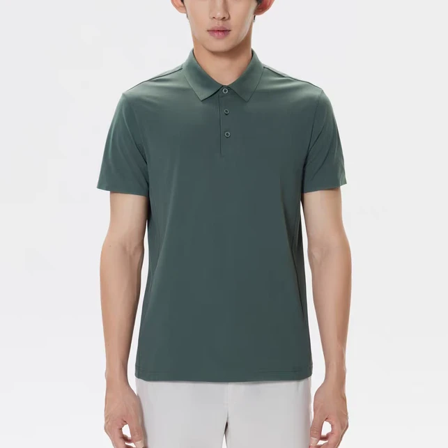 SC25192男子夏季户外吸湿快排防晒休闲运动速干短袖POLOT恤