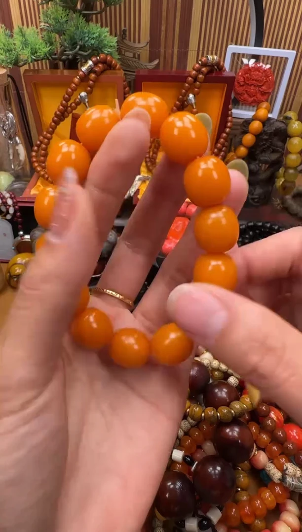 未镶嵌颈饰蜜蜡所见即所得所见即所得