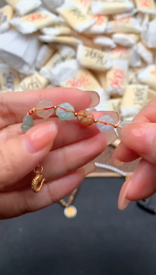 银S925镶嵌挂件翡翠一