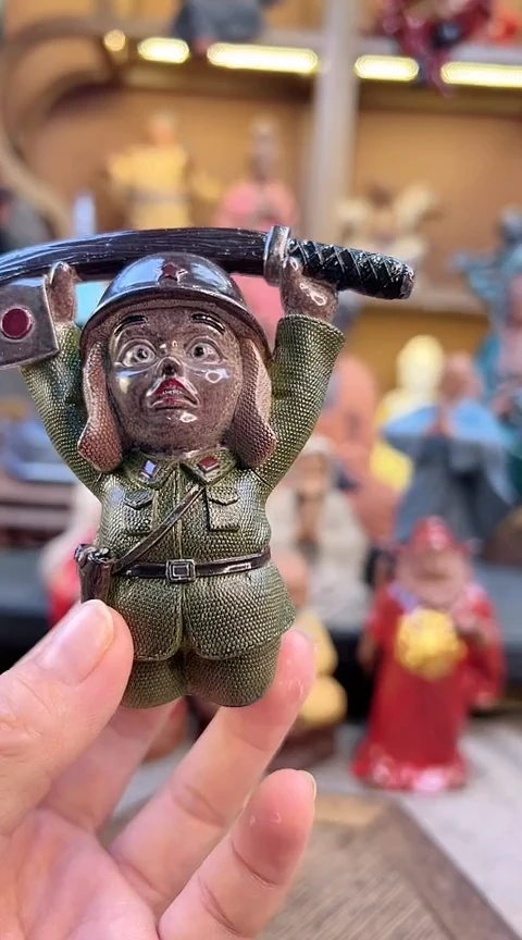 紫砂茶宠器闵茶宠摆件