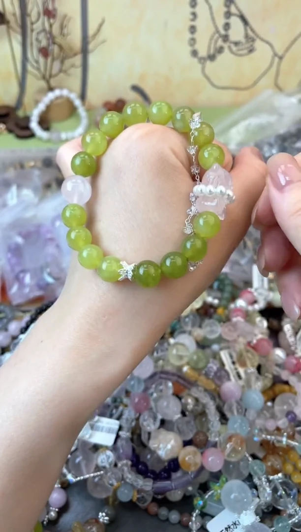 手饰岫玉未镶嵌337手串