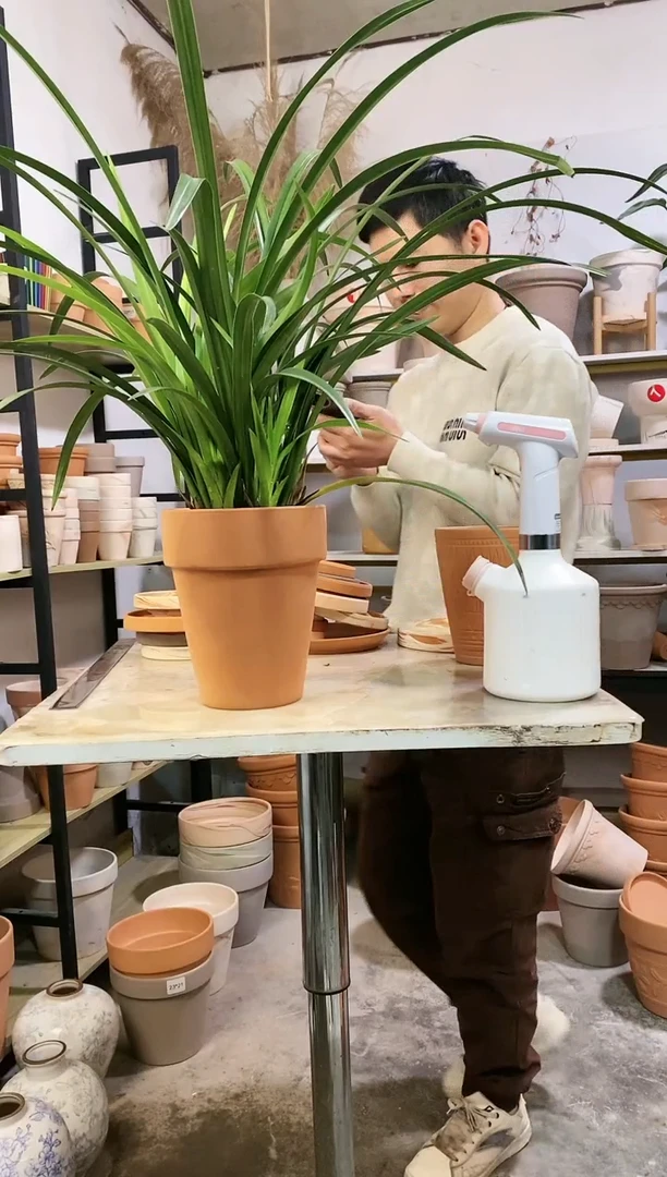 【闪购商品】红陶17*21红陶反比例 1盆你无托