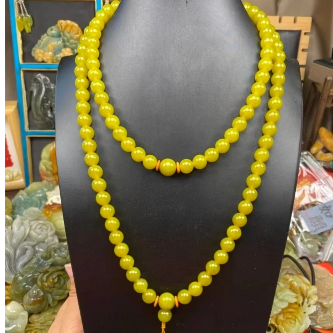 黄金玉108粒 讲解挂车 勿拍