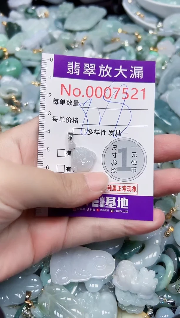 颈饰未镶嵌翡翠7521