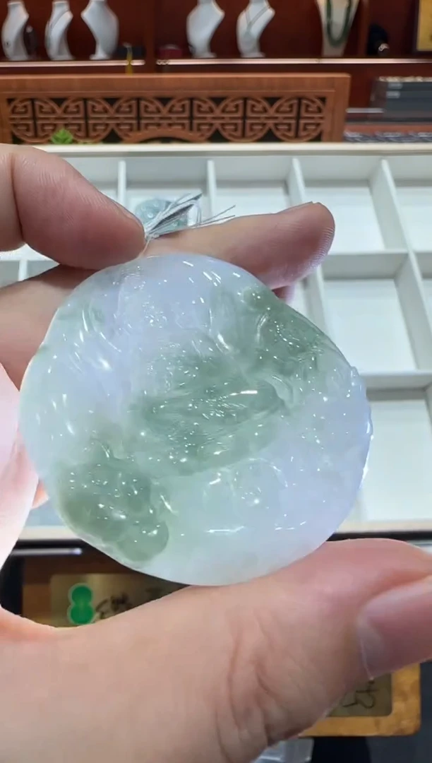 未镶嵌挂件翡翠A货翡翠多样性孤品
