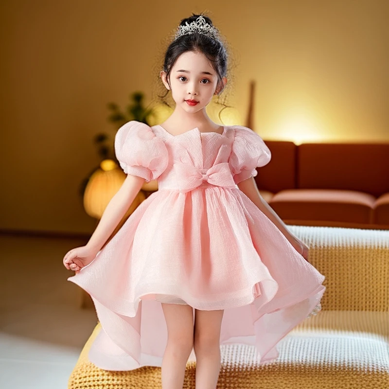 女童礼服公主裙夏款洋气儿童连衣裙花童晚礼服高品质童装礼服裙