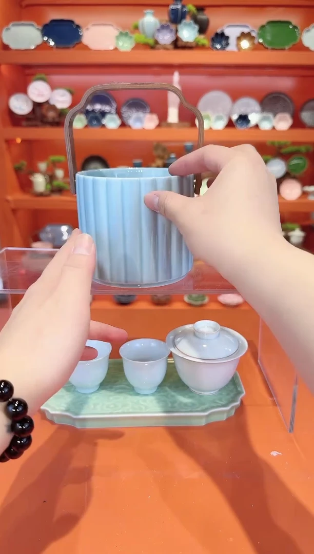 【闪购商品】瓷片至御陶瓷 中高端果盘