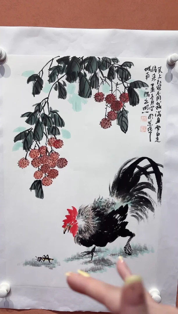 国画师立照老师国画作品