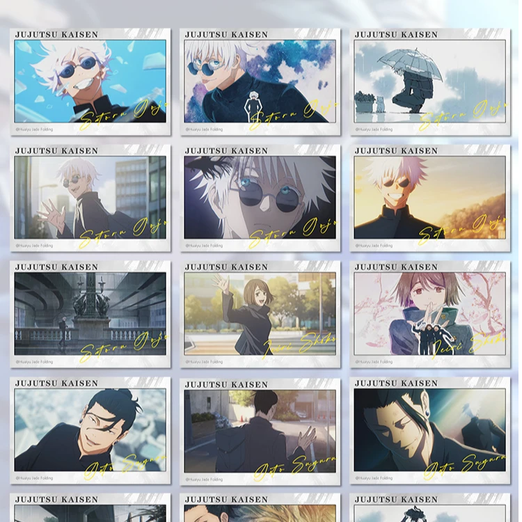 【拍一拆三】咒术回战同人烫金拍立得四弹五夏二篇  默认代拆