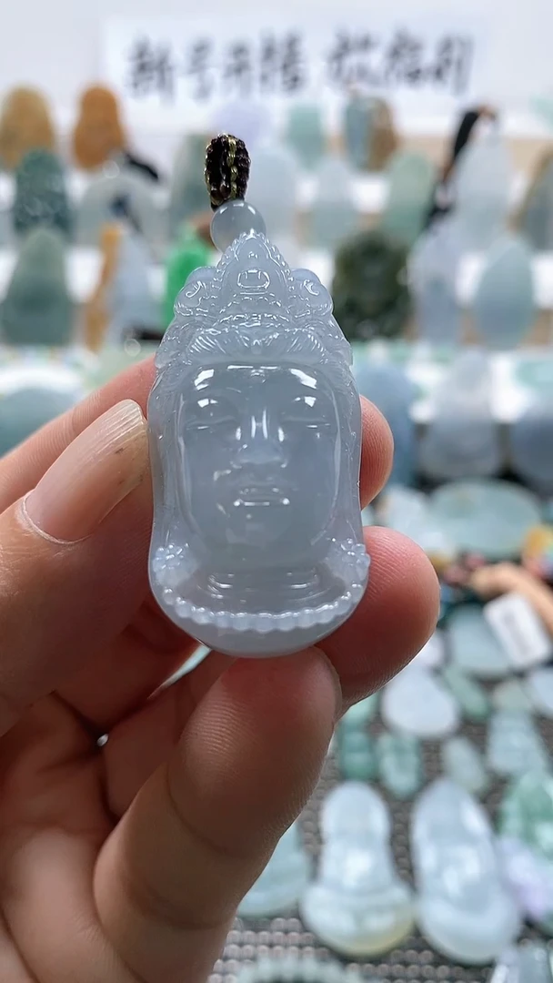 翡翠未镶嵌颈饰1