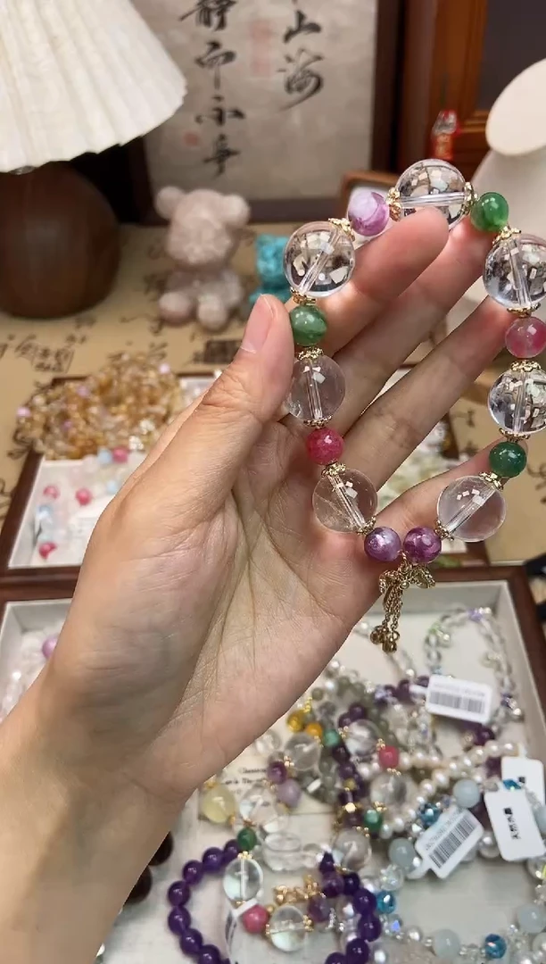 水晶手链未镶嵌114手串