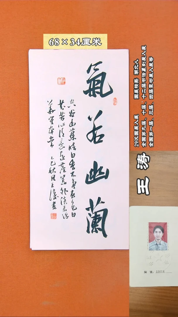 书法17D王涛书法作品