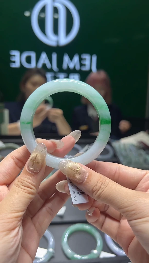 未镶嵌手镯翡翠天然缅甸A货翡翠手镯14