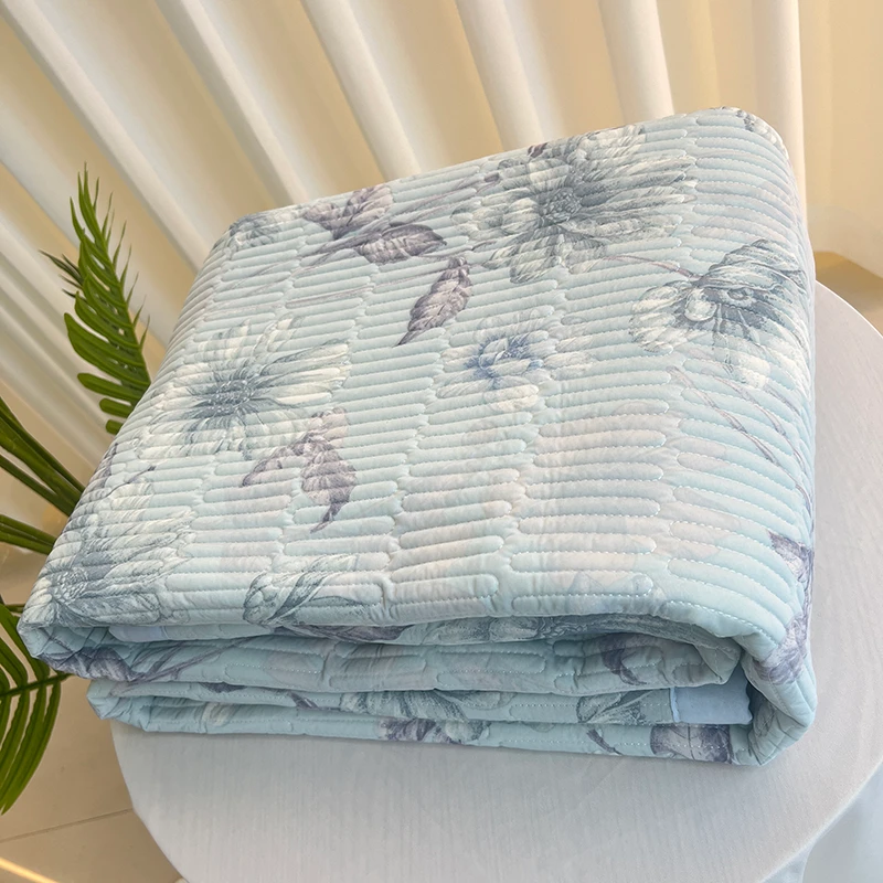 【北奈かわ会社】四季加大莱赛尔凉席床盖  200*220 蝴蝶谷