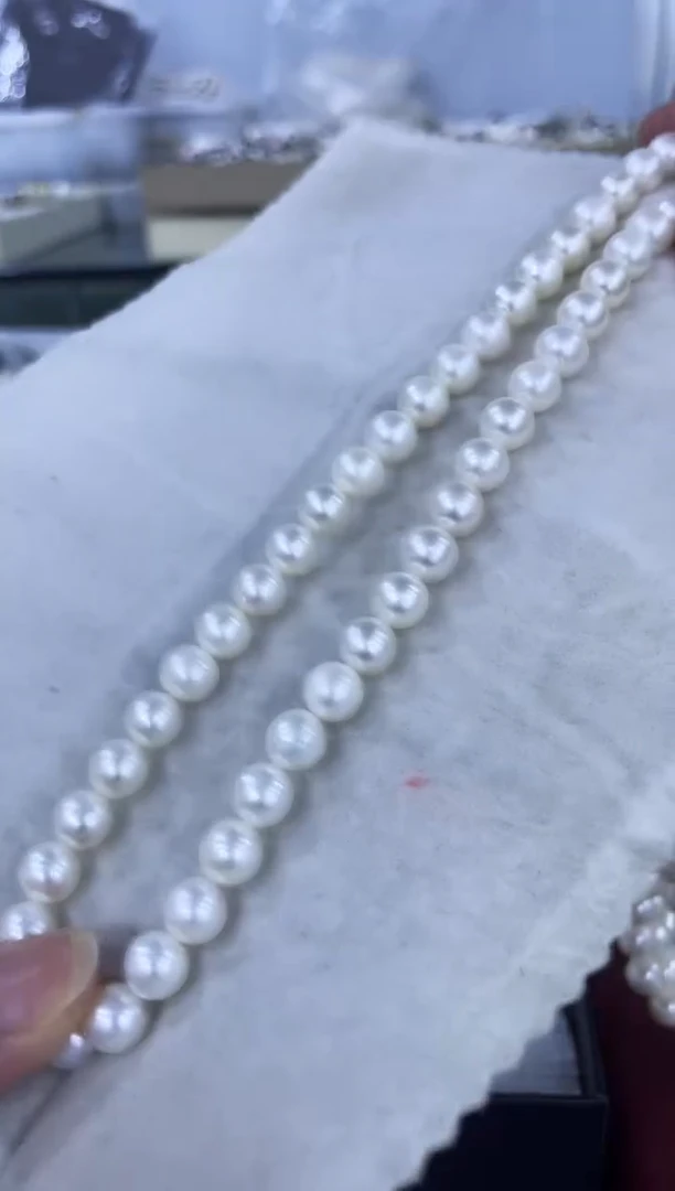 海水珍珠未镶嵌颈饰2