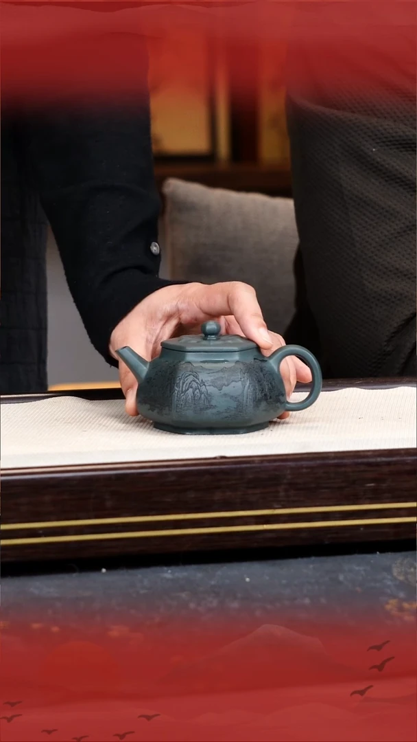 李立科宜兴原矿紫砂壶