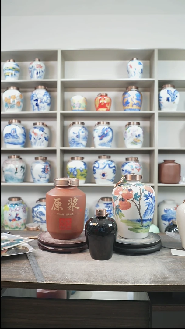 泥塑紫砂 十斤装  带字