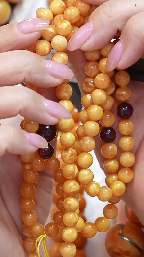 蜜蜡颈饰未镶嵌222 7998天然蜜蜡珠宝奇石云端妖孽全部保真