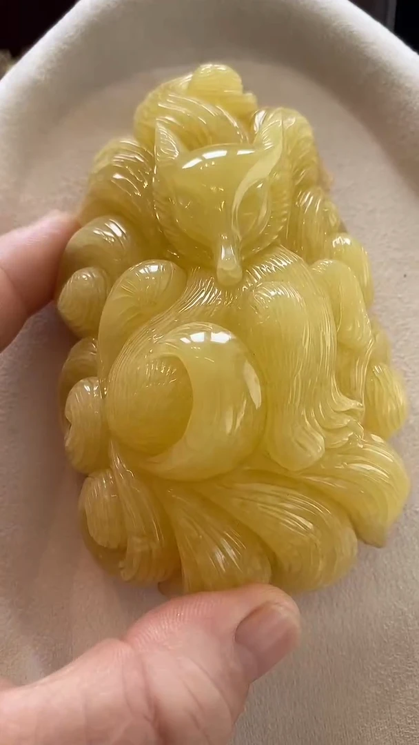 琥珀颈饰未镶嵌吊坠