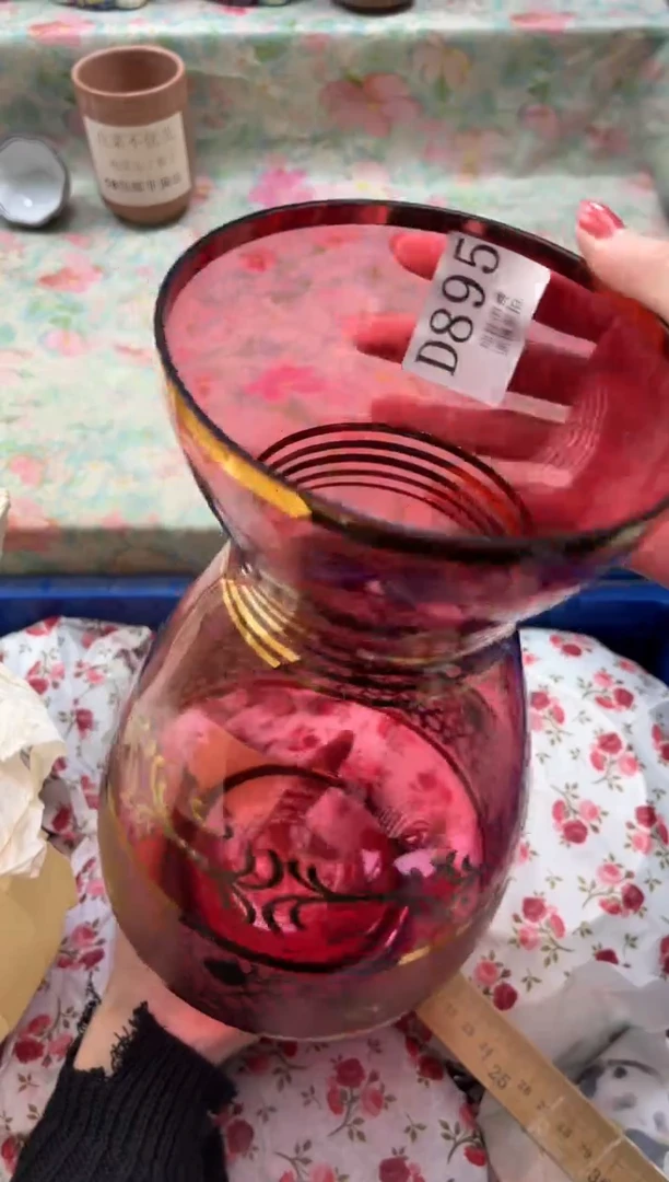 水晶玻璃杯套款贝***了       D895