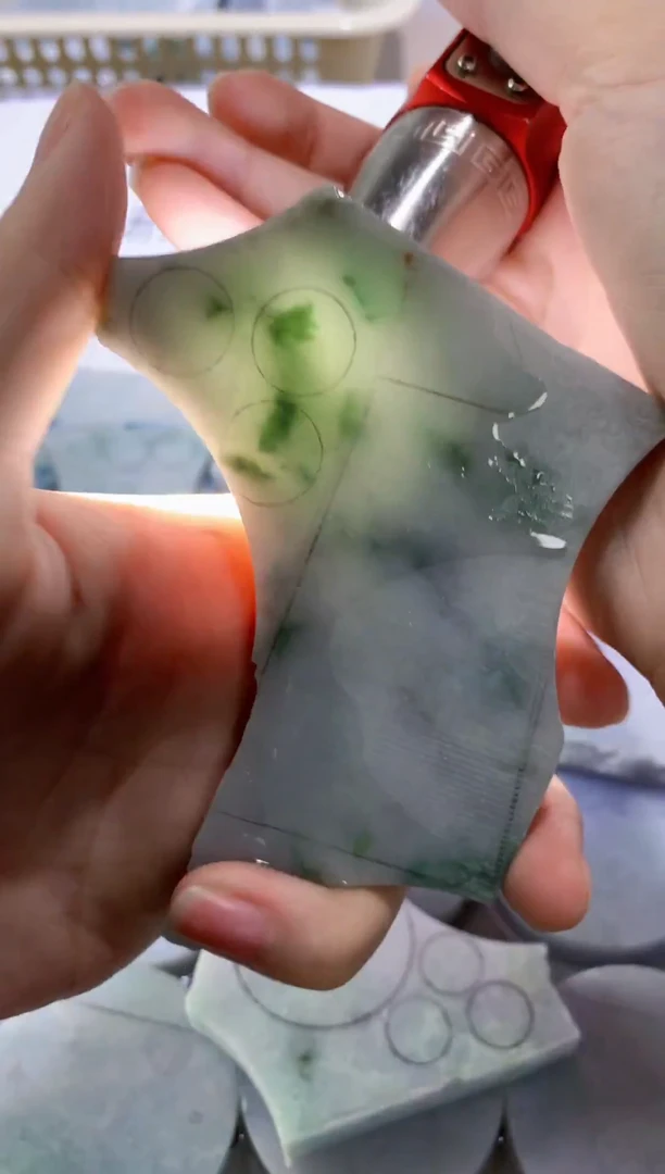 未镶嵌裸石翡翠天然缅甸翡翠FC561