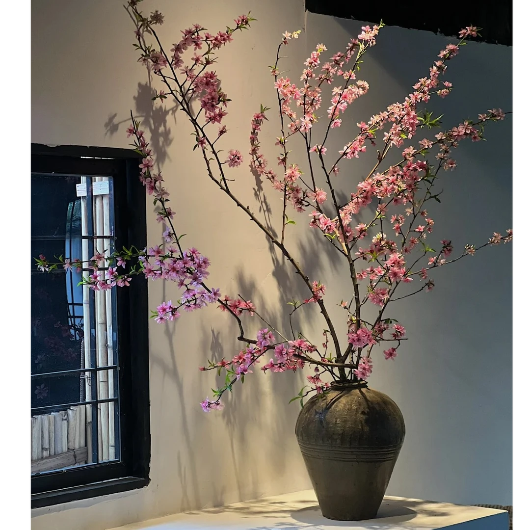 悠哉生活 桃花 春天系花材 小众ins风花材