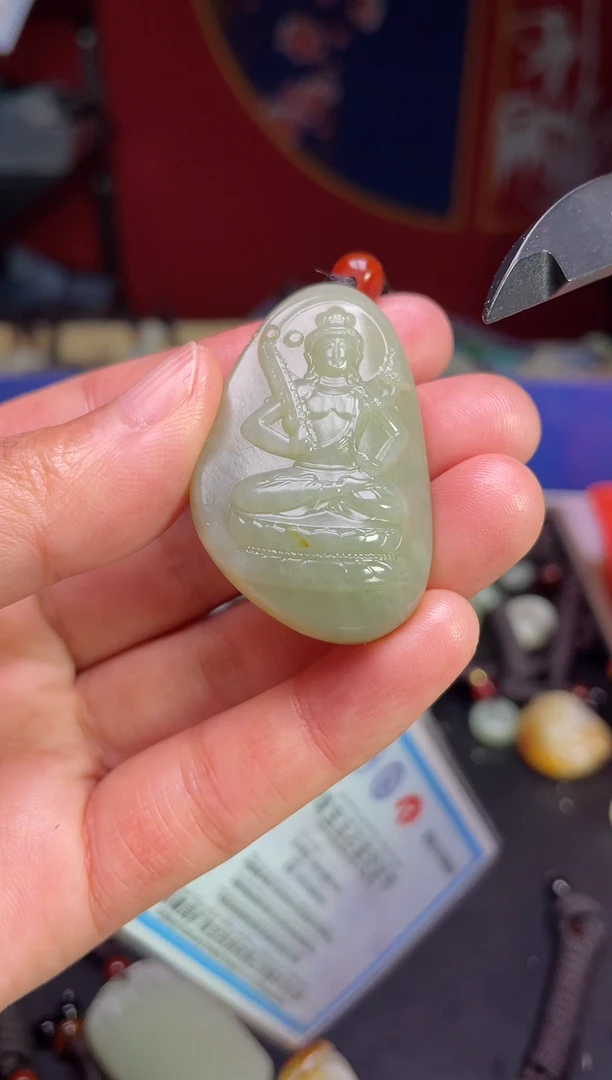 颈饰未镶嵌和田玉123