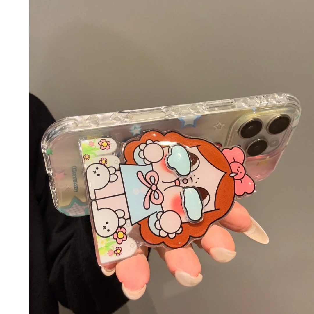 诚星泽格纹星星哭娃适用苹果16/15/14/13/12新款iPhone11手机壳软