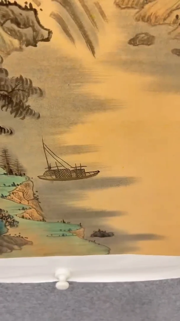 国画李纲-8平尺-山水国画