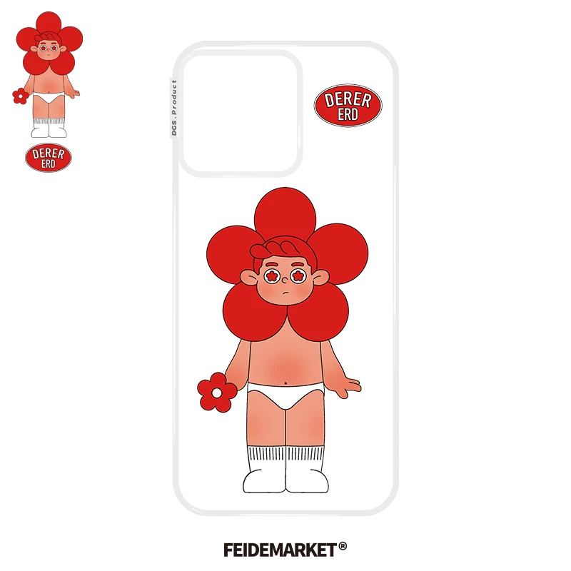 FeiDeMarket主理人合作-磁吸裤裤得儿-适用苹果iPhone14-17手机壳