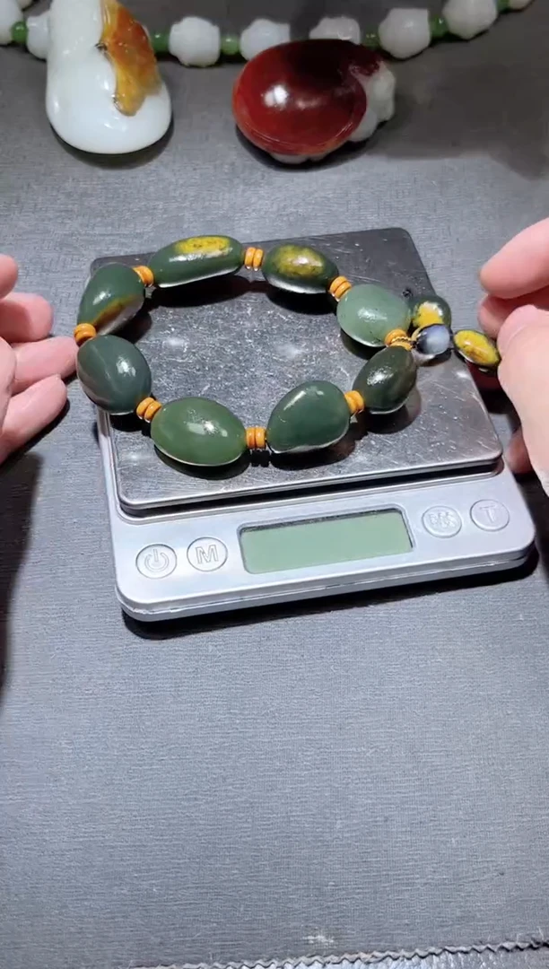 未镶嵌和田玉（子料）挂件YL-ZZ-12.4-14