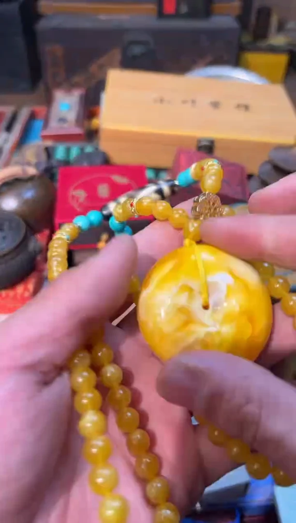 【闪购商品】蜜蜡颈饰未镶嵌36羊羊羊羊羊羊羊羊