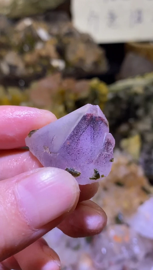 未镶嵌珠宝半成品水晶41号四川美姑超七花园水晶