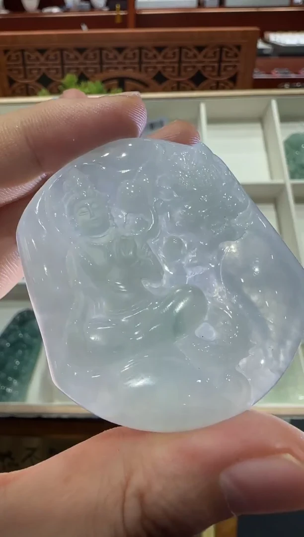 未镶嵌挂件翡翠A货翡翠多样性孤品