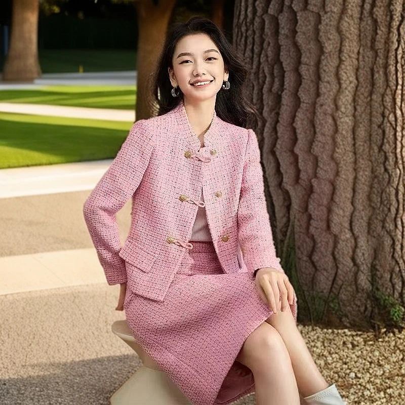 C23#木兮兮专属】2025年春季新款气质时尚休闲洋气收腰百搭套装