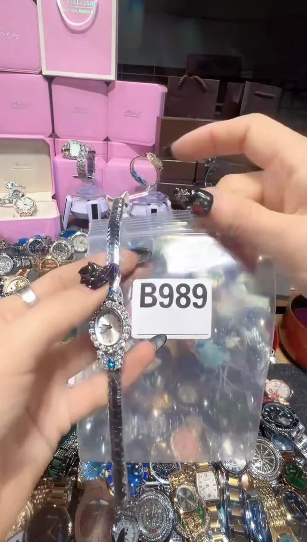 石英机芯不锈钢不锈钢直播定闪专用