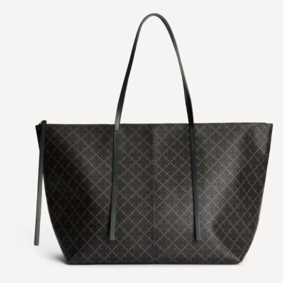 BY女士印花手提包